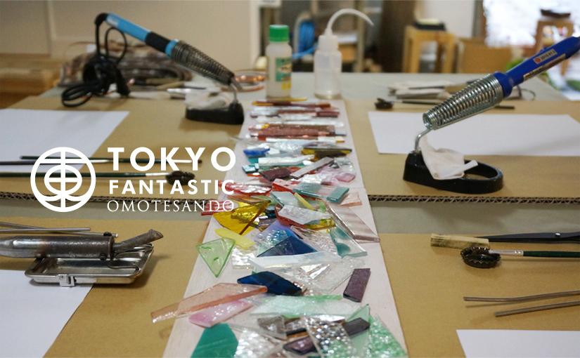 Glass & Art MOMO ステンドグラスワークショップ 10/25(日) 受講生募集中!
