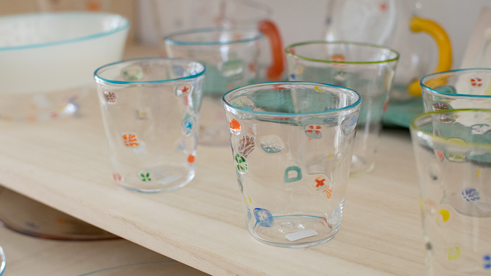 安達 寿英 toccio! glass works グラス ガラスマグカップ BUZZグラス