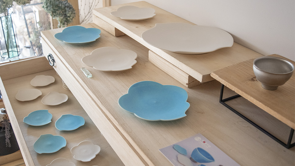 奥絢子 個展 陶芸(磁器)