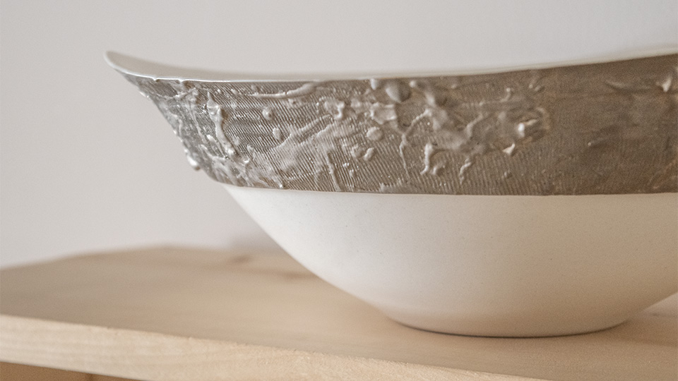 奥絢子 個展 陶芸(磁器)