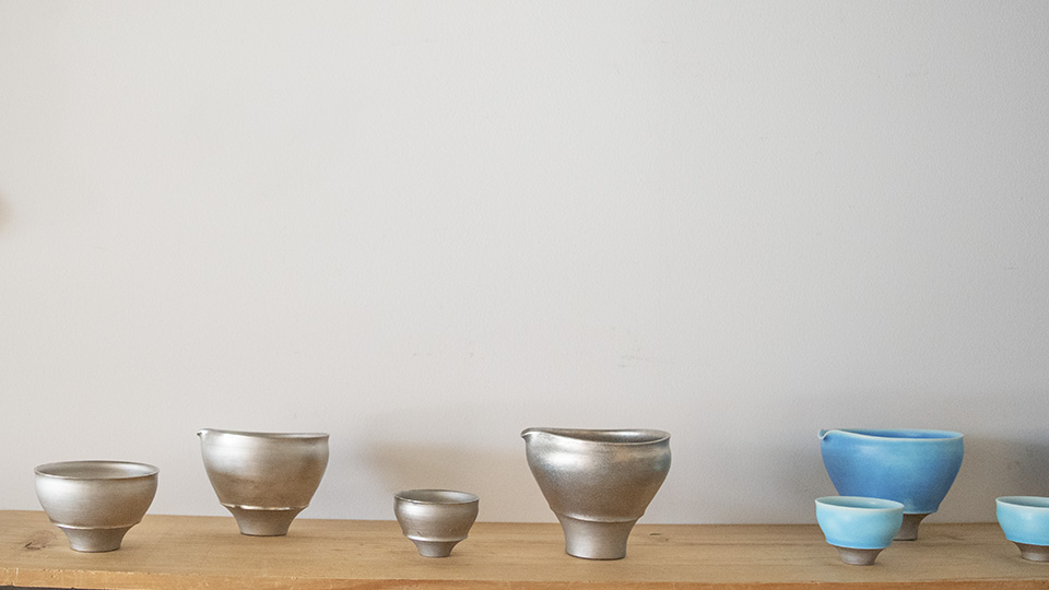 奥絢子 個展 陶芸(磁器)