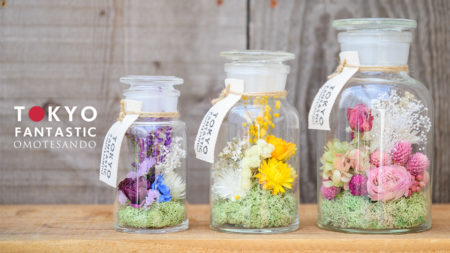 Tida Flowerのフラワーボトル。通販開始です！