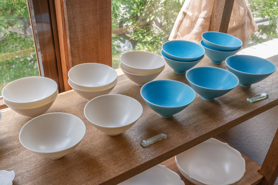 磁器 奥絢子 個展 2021. 7/22-8/12