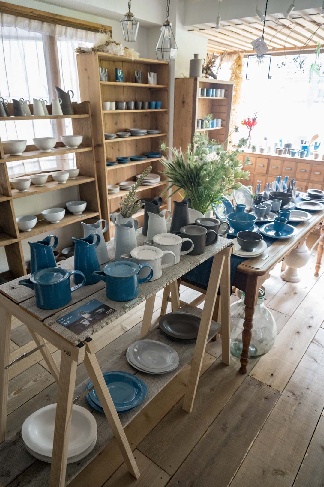 ポット、リム皿、ジャグ teto ceramics 陶展 (石井啓一)