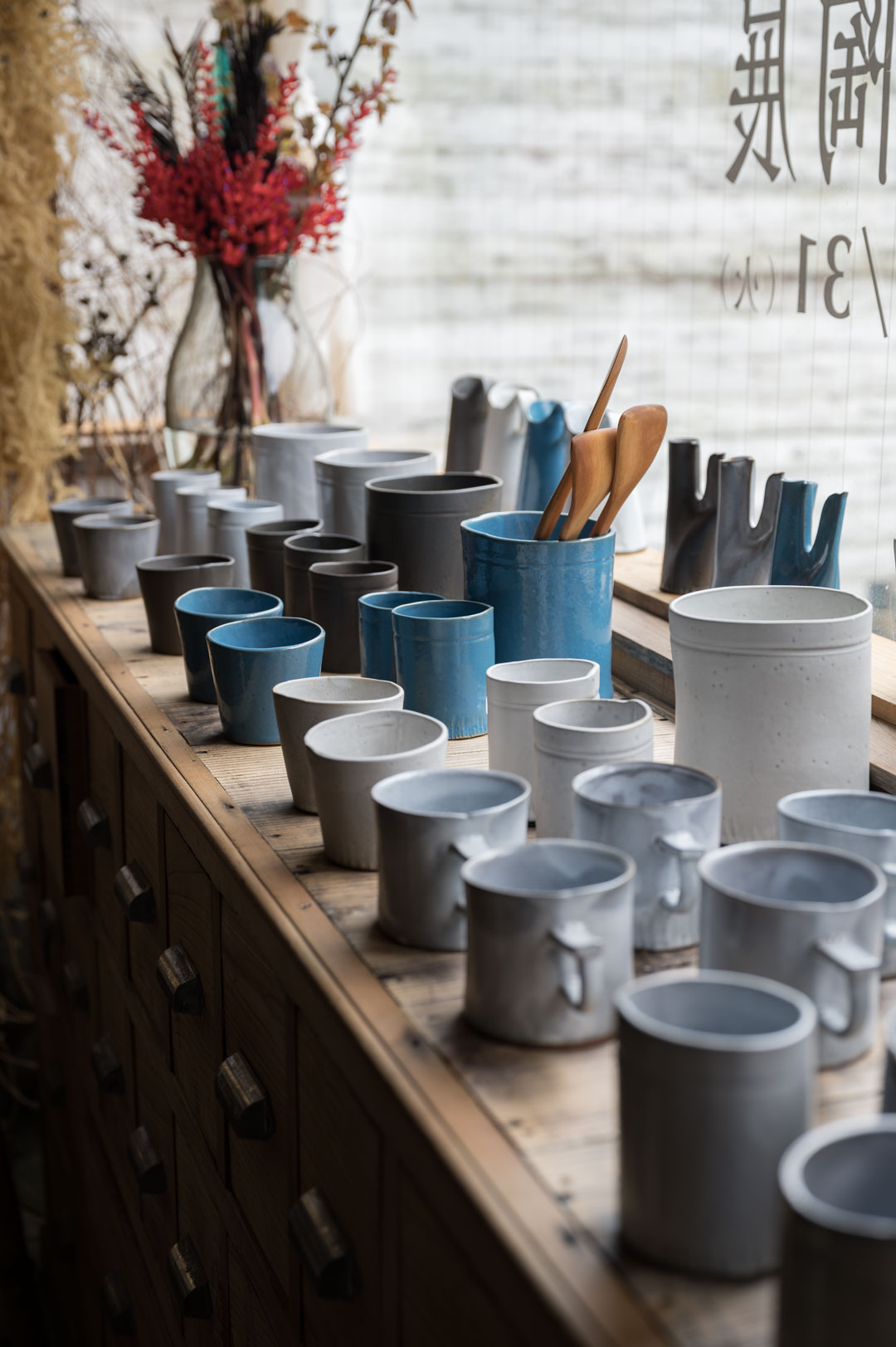 マグカップ、そば猪口、フリーカップ teto ceramics 陶展 (石井啓一)