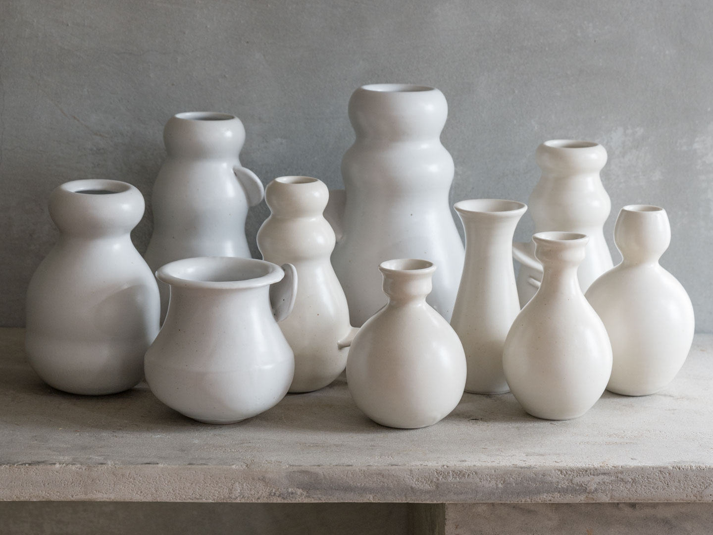 楠田 飛鳥(陶磁器) 白い、うつわ展。 8/1-8/16, 2024