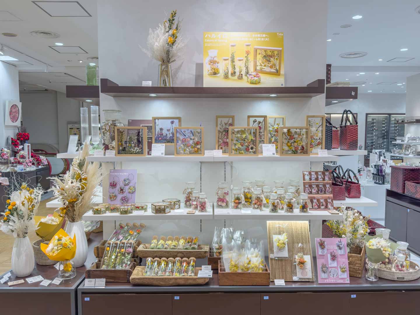 日本橋三越本店5階「ハルイロ Colors of Spring」Tida Flower by TOKYO FANTASTIC 3/5-4/1, 2025